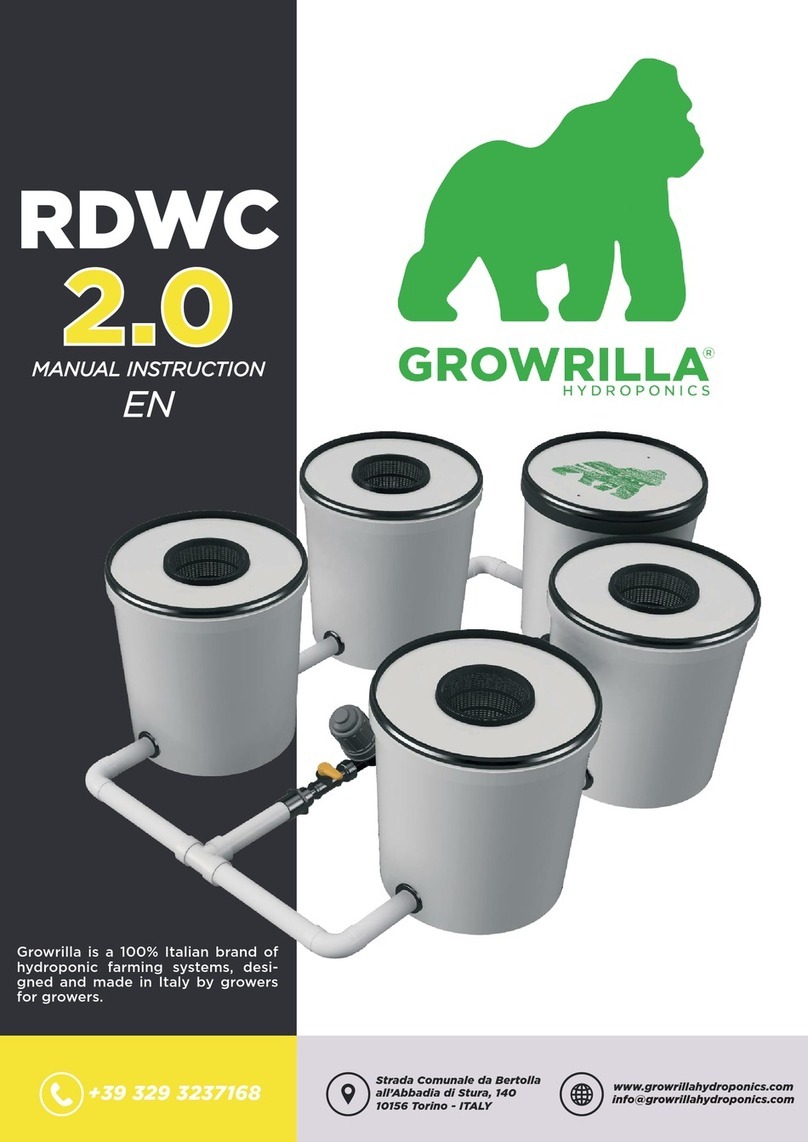 GROWRILLA RDWC 2.0 Manual instruction GROWRILLA RDWC 2.0 Manual instruction