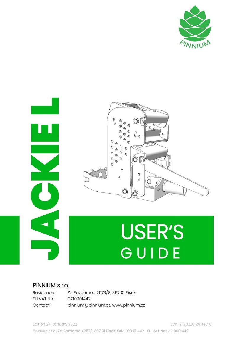 PINNIUM JACKIE L user guide PINNIUM JACKIE L user guide