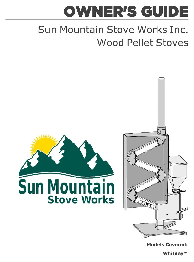 Sun Mountain Stove Works Whitney owner's guide