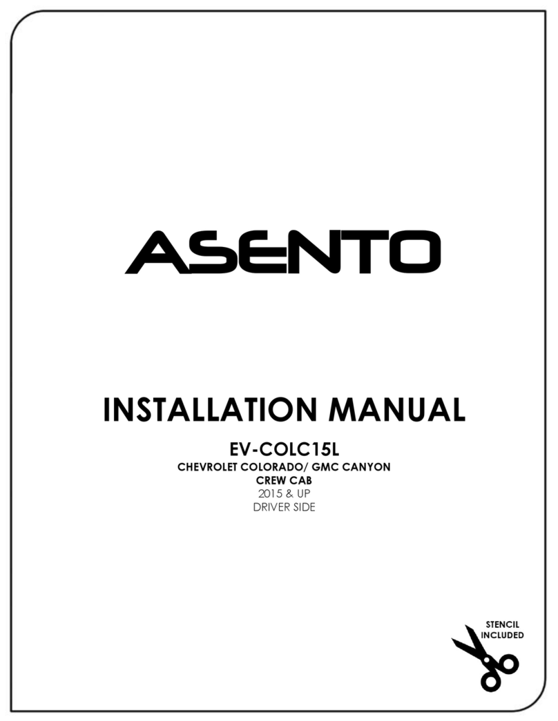 ASENTO EV-COLC15L installation manual