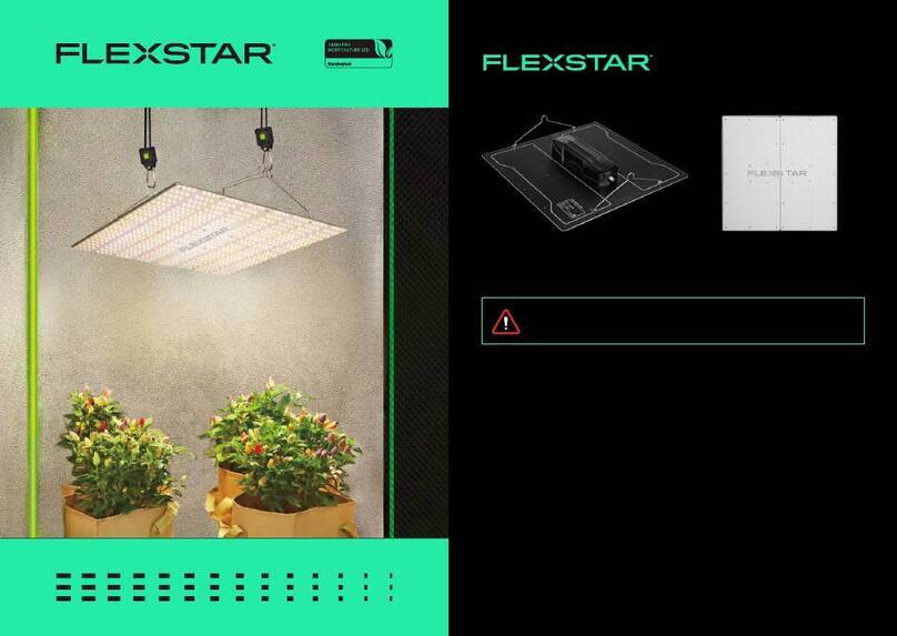FLEXSTAR 480W DIMMABLE instruction manual