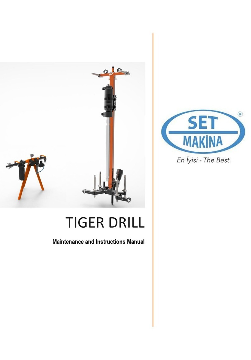 SET MAKINA TIGER Maintenance and Instruction Manual SET MAKINA TIGER Maintenance and Instruction Manual