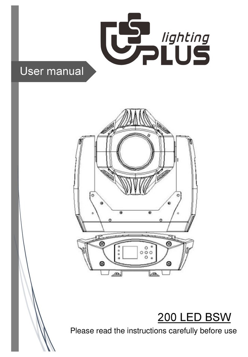 Uplus Lighting 200 LED BSW User manual Uplus Lighting 200 LED BSW User manual