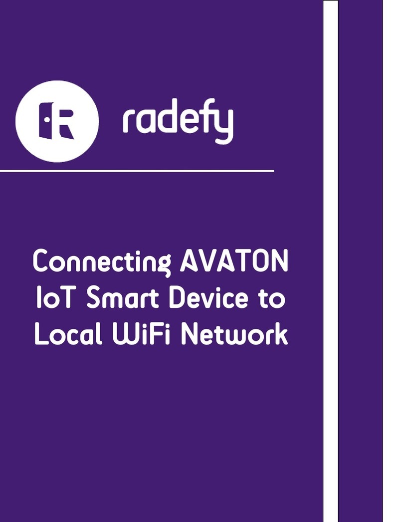 radefy AVATON quick start guide