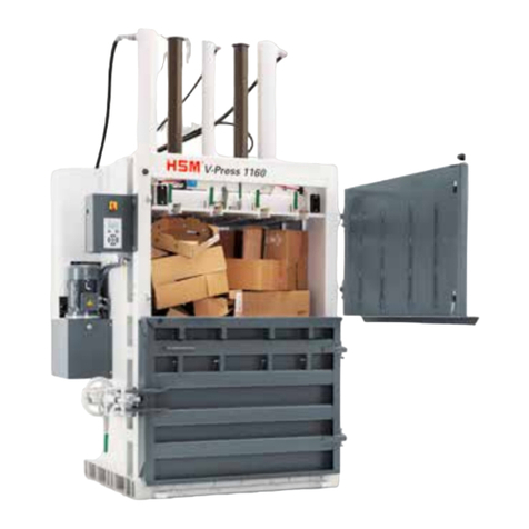 PowerBear HSM V-Press 1160 eco Important information PowerBear HSM V-Press 1160 eco Important information