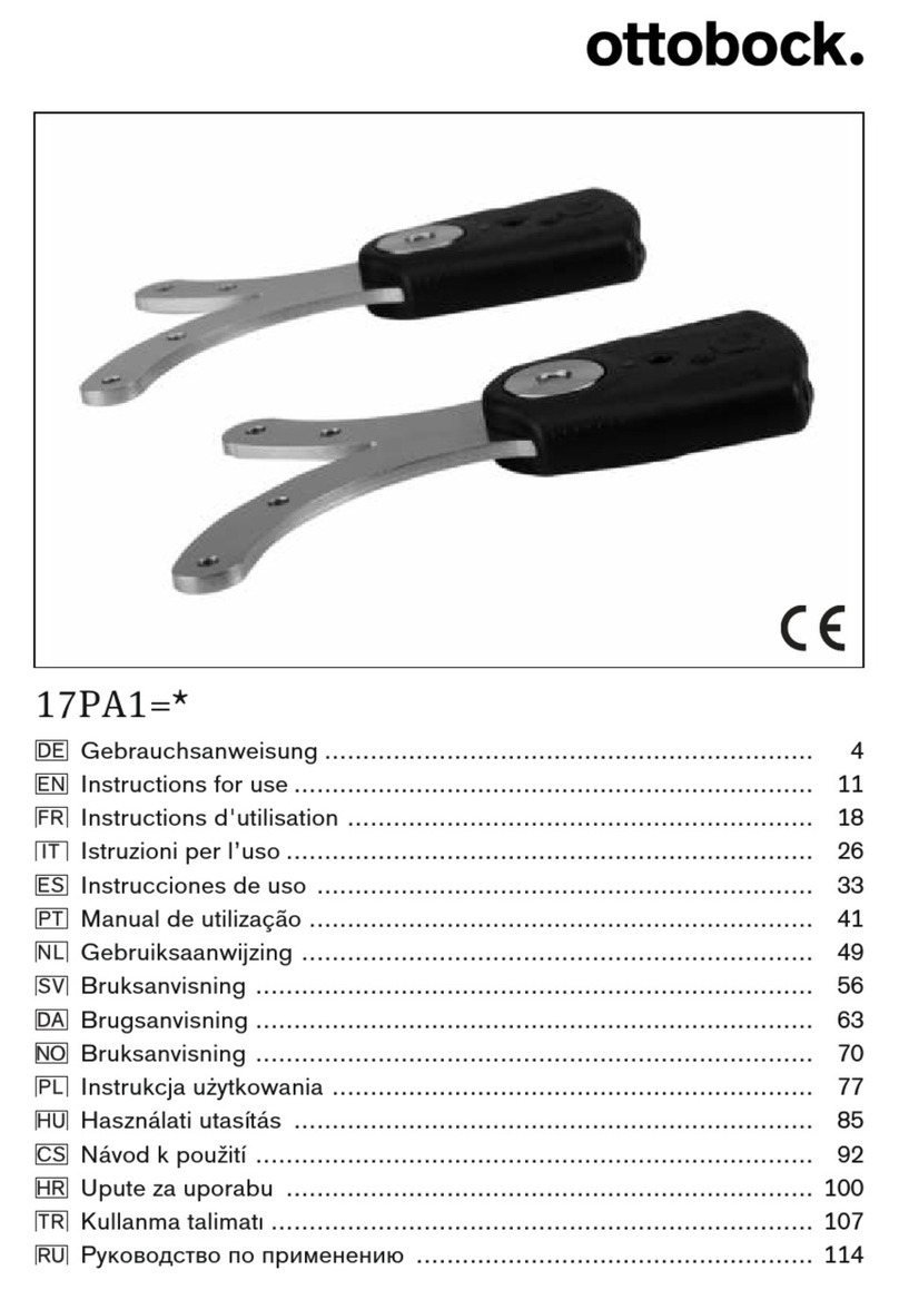 Otto Bock 17PA1 Series Instructions for use