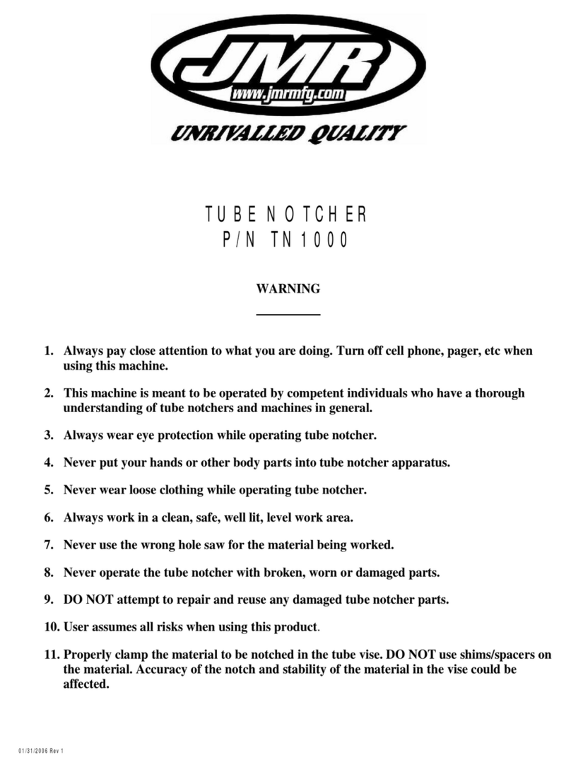 JMR TN1000 manual