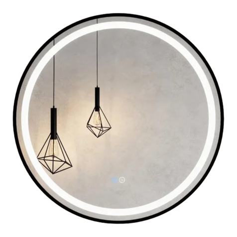 HERA BATHWARE Round VIB-750 quick start guide HERA BATHWARE Round VIB-750 quick start guide
