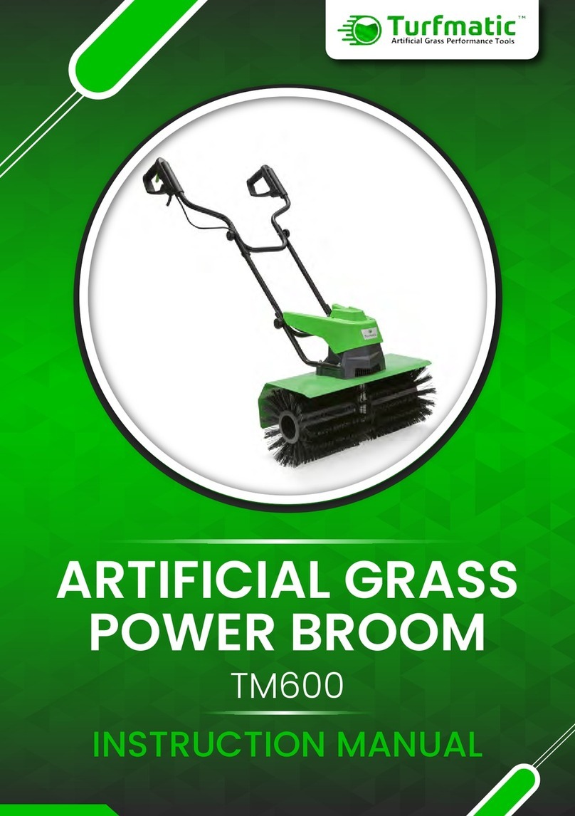 Turfmatic TM600 instruction manual