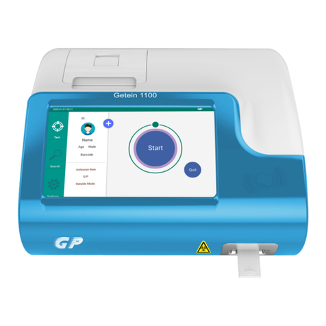 Getein Biotech Getein1100 user manual