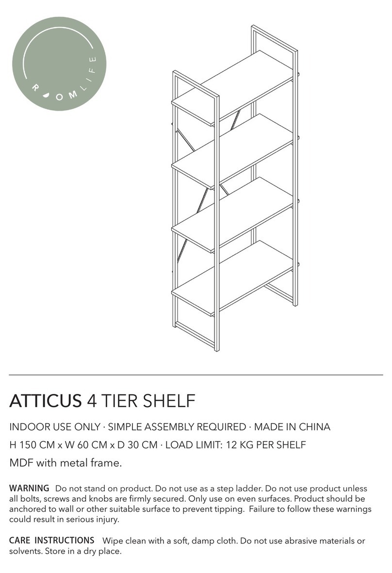 ROOMLIFE ATTICUS Assembly instructions