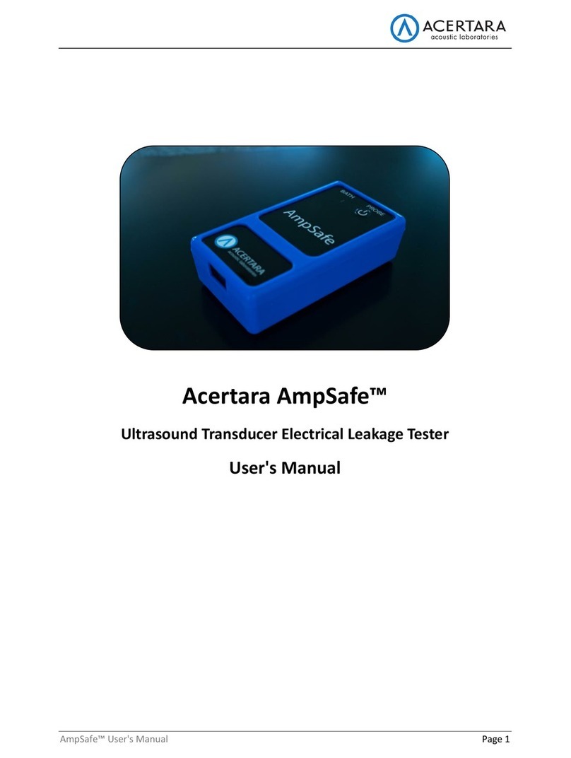 Acertara AmpSafe user manual