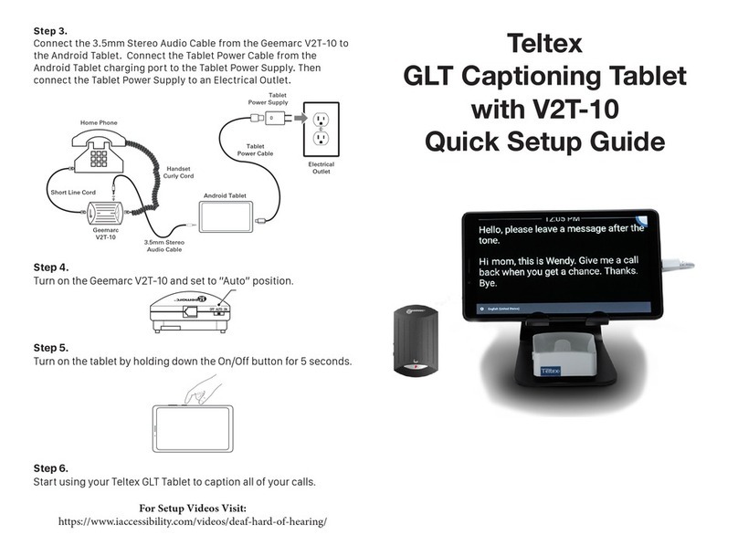 Teltex GLT Quick setup guide