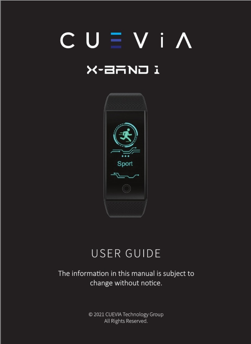 CUEVIA X-BAND 1 user guide