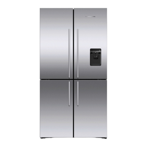 Fisher & Paykel ACTIVESMART RF203QDU User manual Fisher & Paykel ACTIVESMART RF203QDU User manual