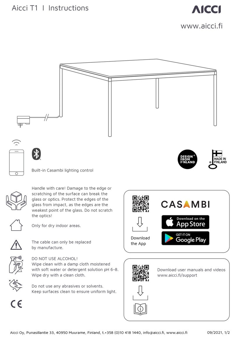 Aicci T1 instructions