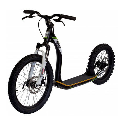 Gravity scooters PIXIES owner's manual