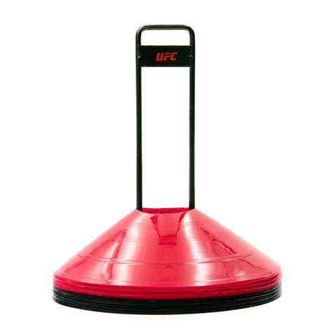 UFC ULTIMATE TRAINING SPEED CONES user manual