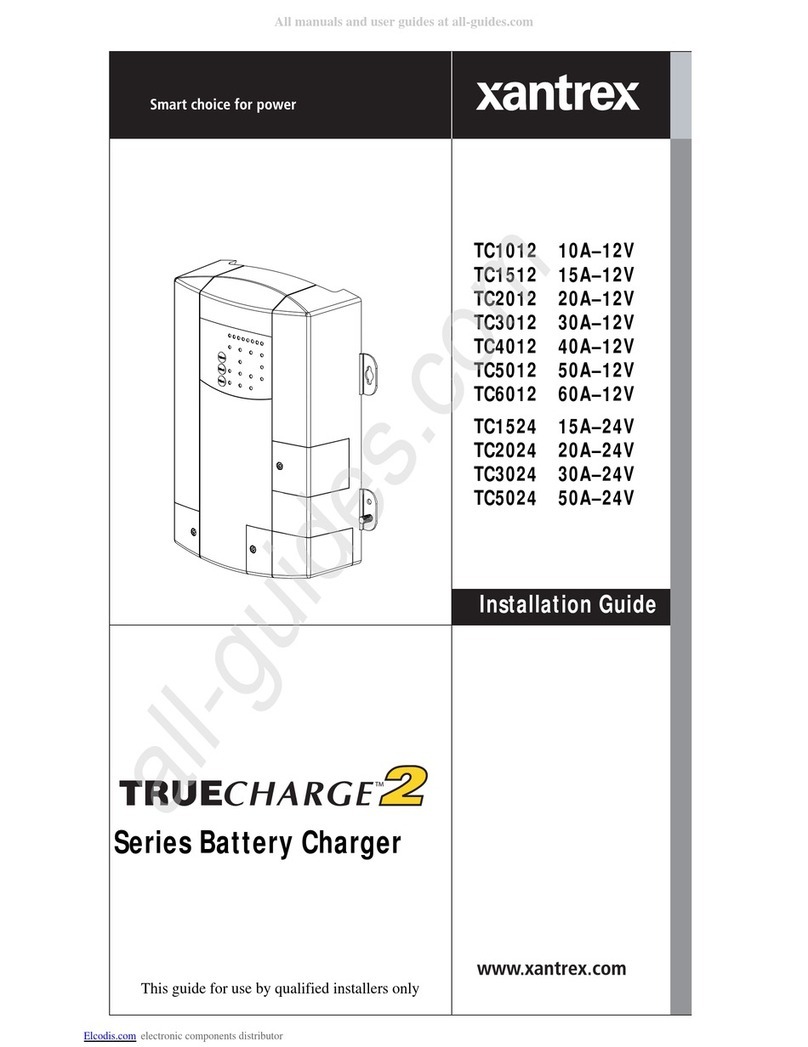 Xantrex TrueCharge 2 installation guide