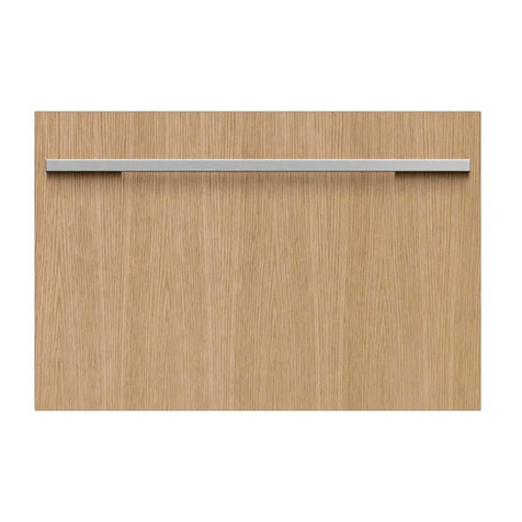 Fisher & Paykel DISHDRAWER DD24SI9 User manual Fisher & Paykel DISHDRAWER DD24SI9 User manual