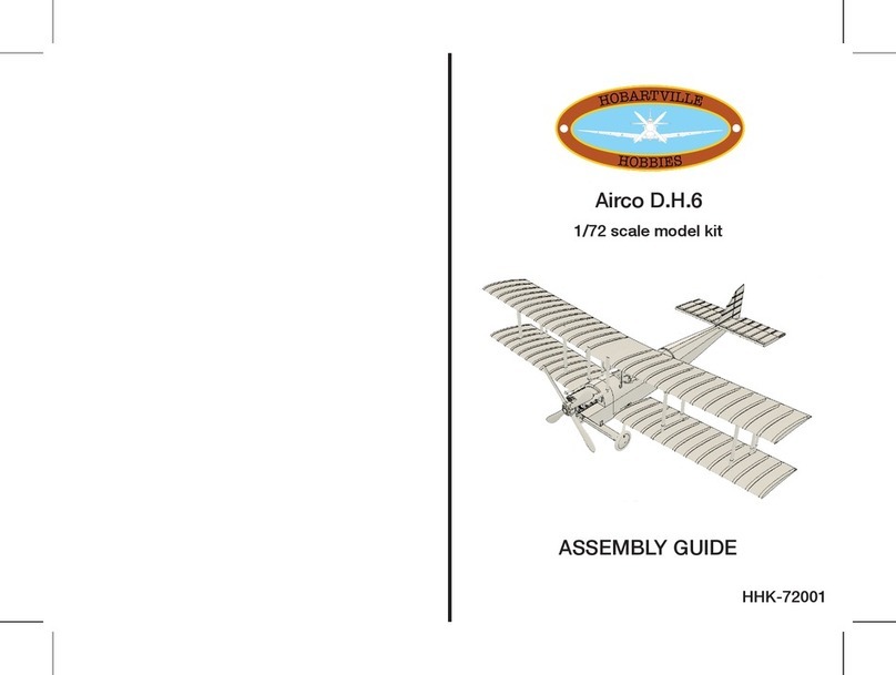 Hobartville Hobbies Airco D.H.6 Assembly guide