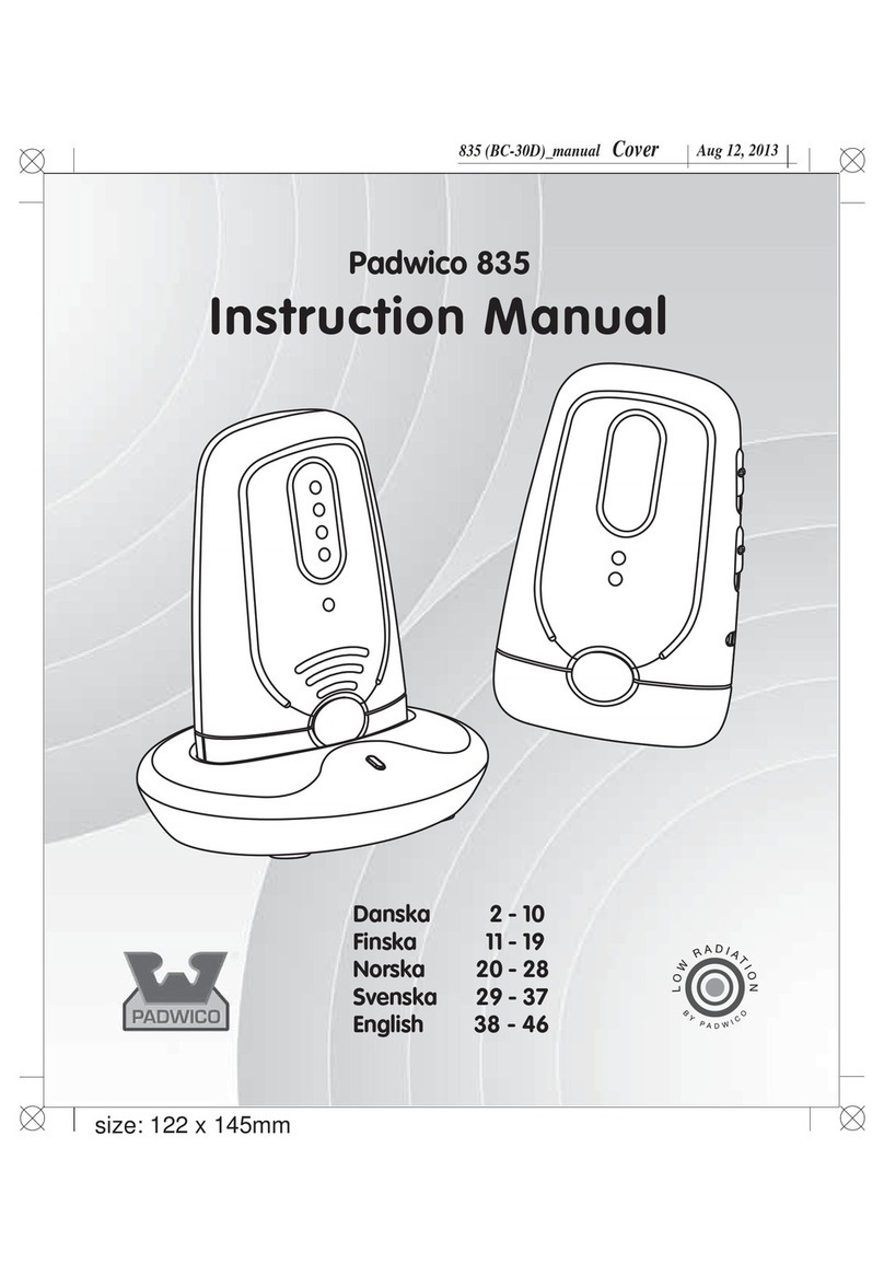 Padwico 835 instruction manual