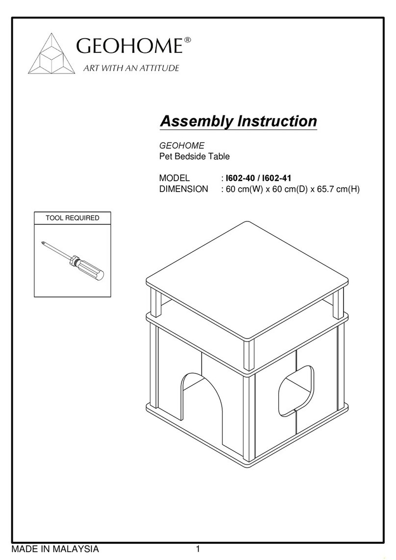 GEOHOME I602-40 Assembly instruction