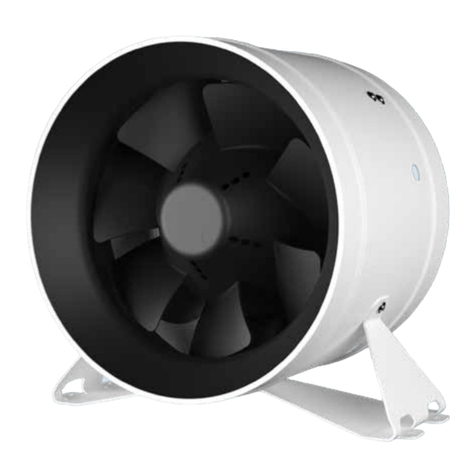 FabricAir Rack Fan Ec-6 User manual