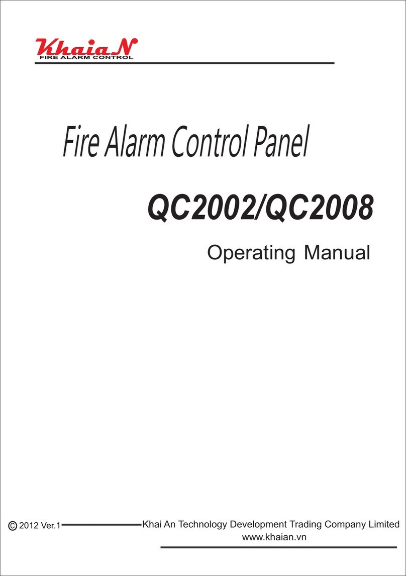 Khai An QC2002 operating manual