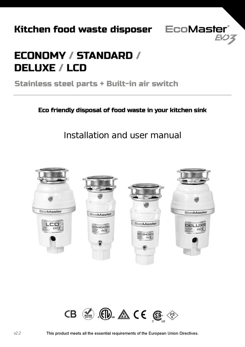 EcoMaster ECONOMY EVO3 Installation and user manual
