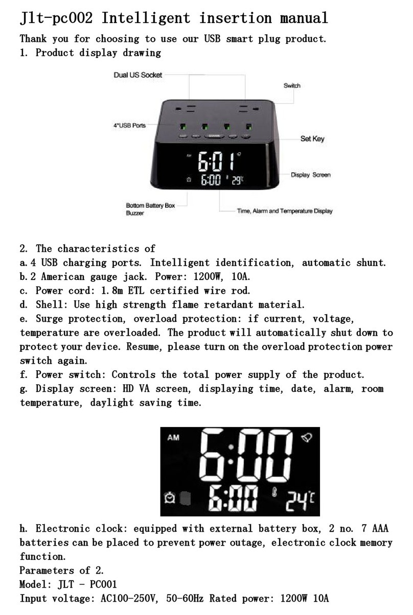 QBA JLT-PC001 User manual