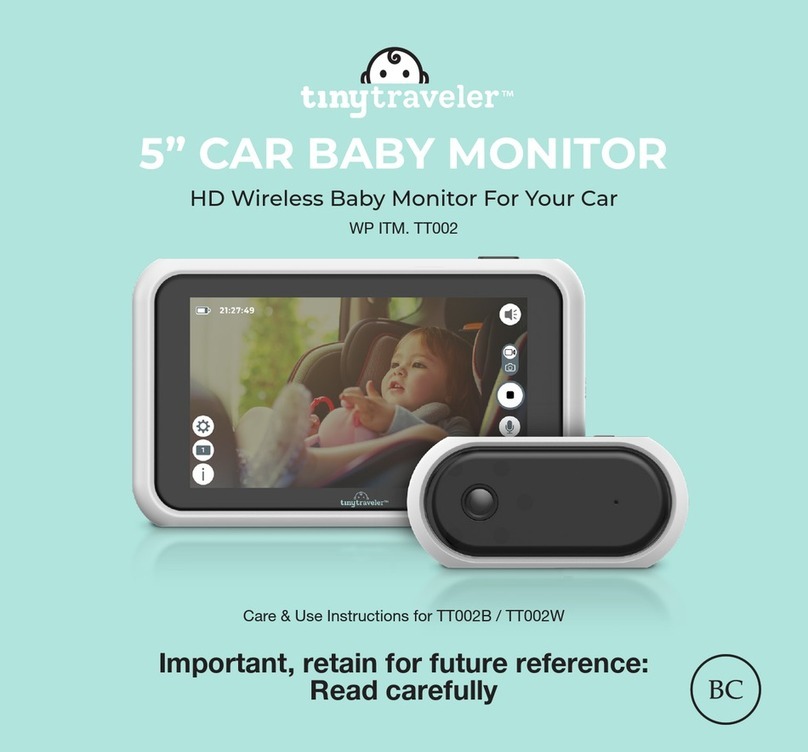 Tiny Traveler TT002B Care & use instructions