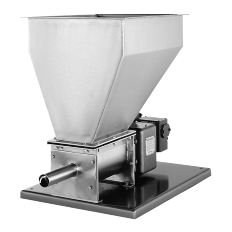 acrison 105 Series Operating and instruction manual