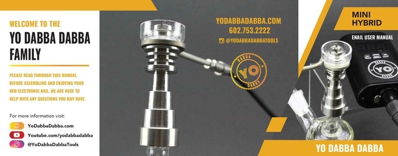 YO DABBA DABBA MINI HYBRID user manual