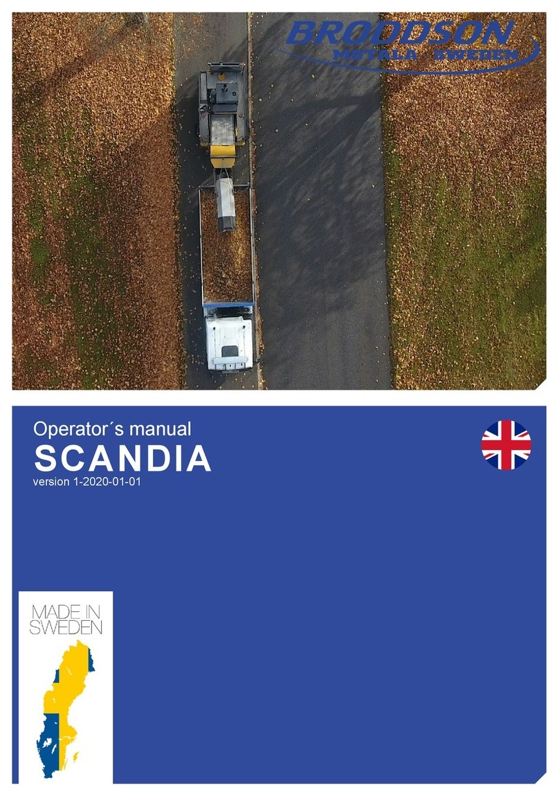 BRODDSON SCANDIA owner's manual