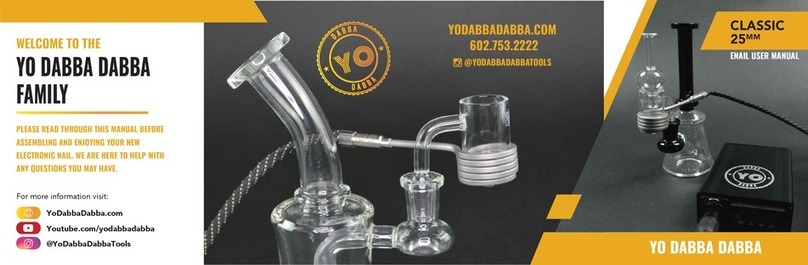 YO DABBA DABBA CLASSIC 25mm user manual YO DABBA DABBA CLASSIC 25mm user manual