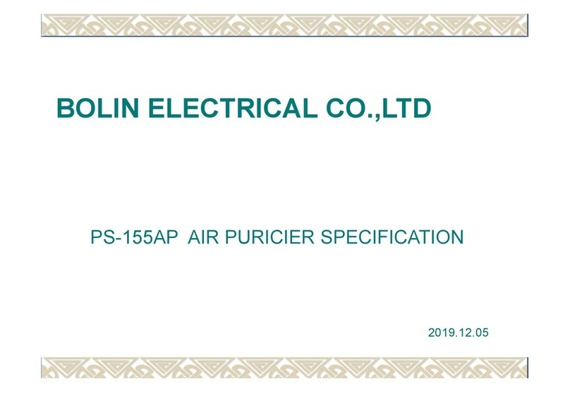 BOLIN ELECTRICAL CO. PERSON PS-155AP User manual
