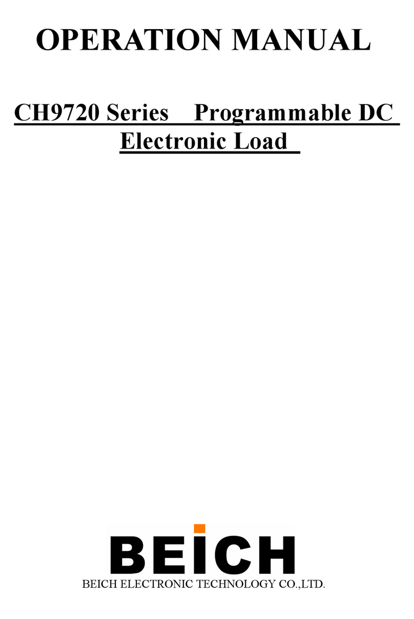 BEICH CH9720 Series User manual