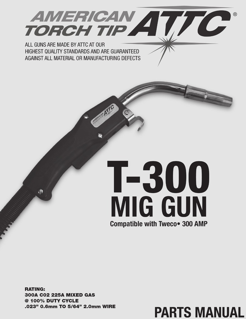 American Torch Tip T-300 parts manual