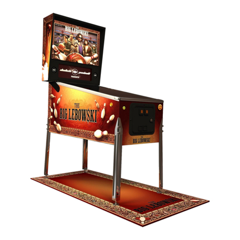 Dutch Pinball The Big Lebowski Installation instructions