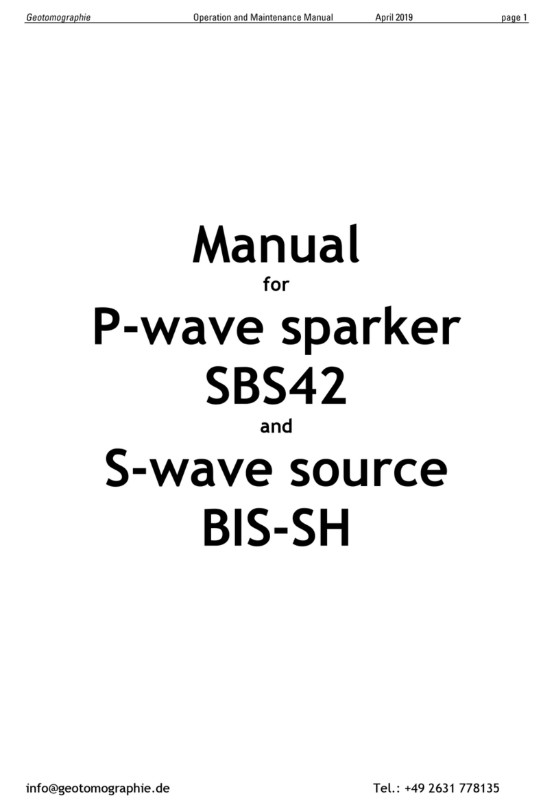 geotomographie SBS42 manual