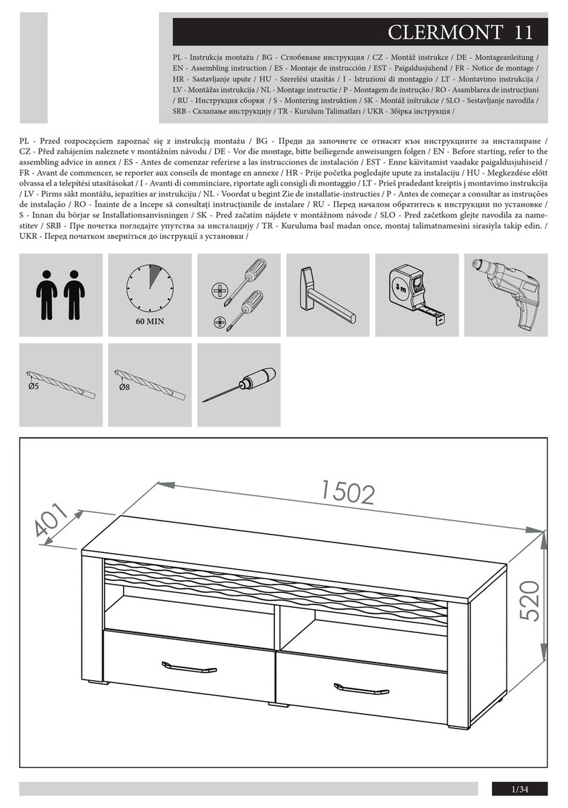 Videnov CLERMONT 11 User manual
