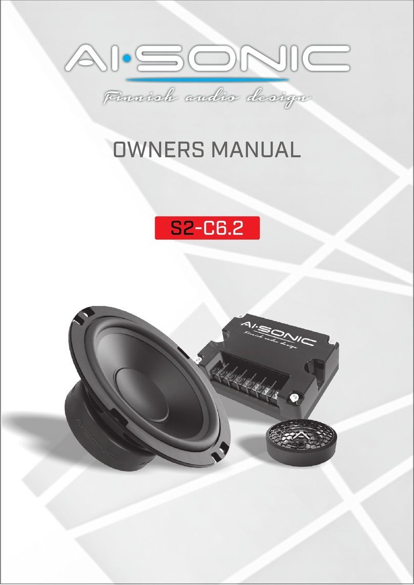 AI-Sonic S2-C6.2 owner's manual