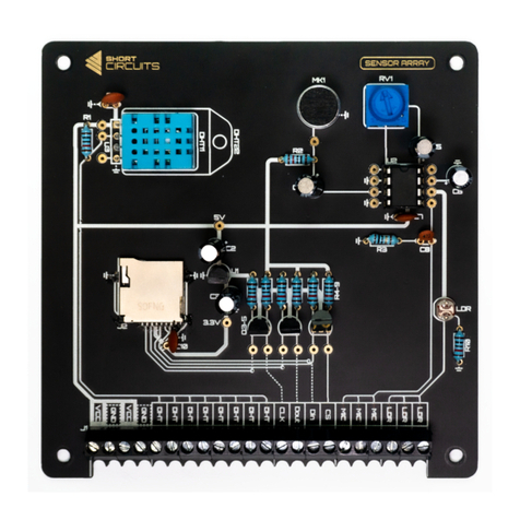 short circuits SENSOR ARRAY instruction manual