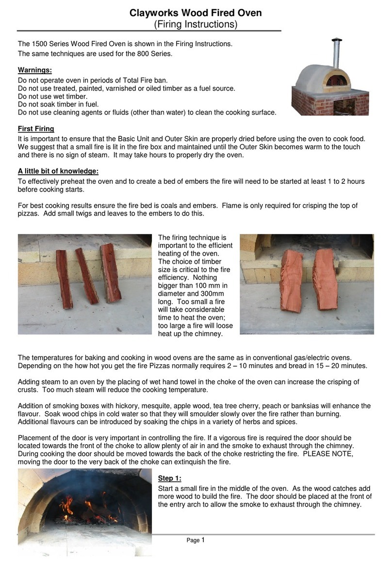 Clayworks 1500 Series quick start guide