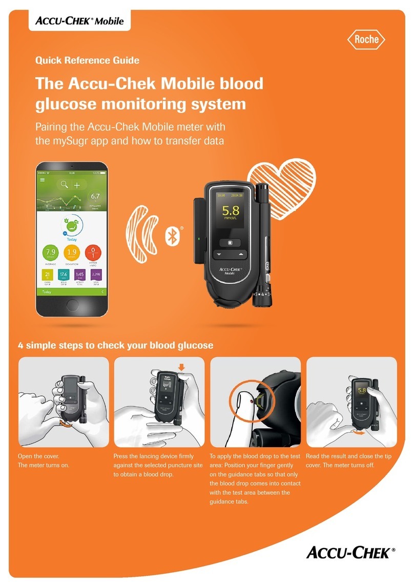 Roche Accu-Chek Mobile Quick reference guide