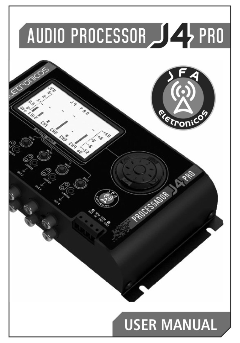 JFA Electronicos J4 Pro User manual