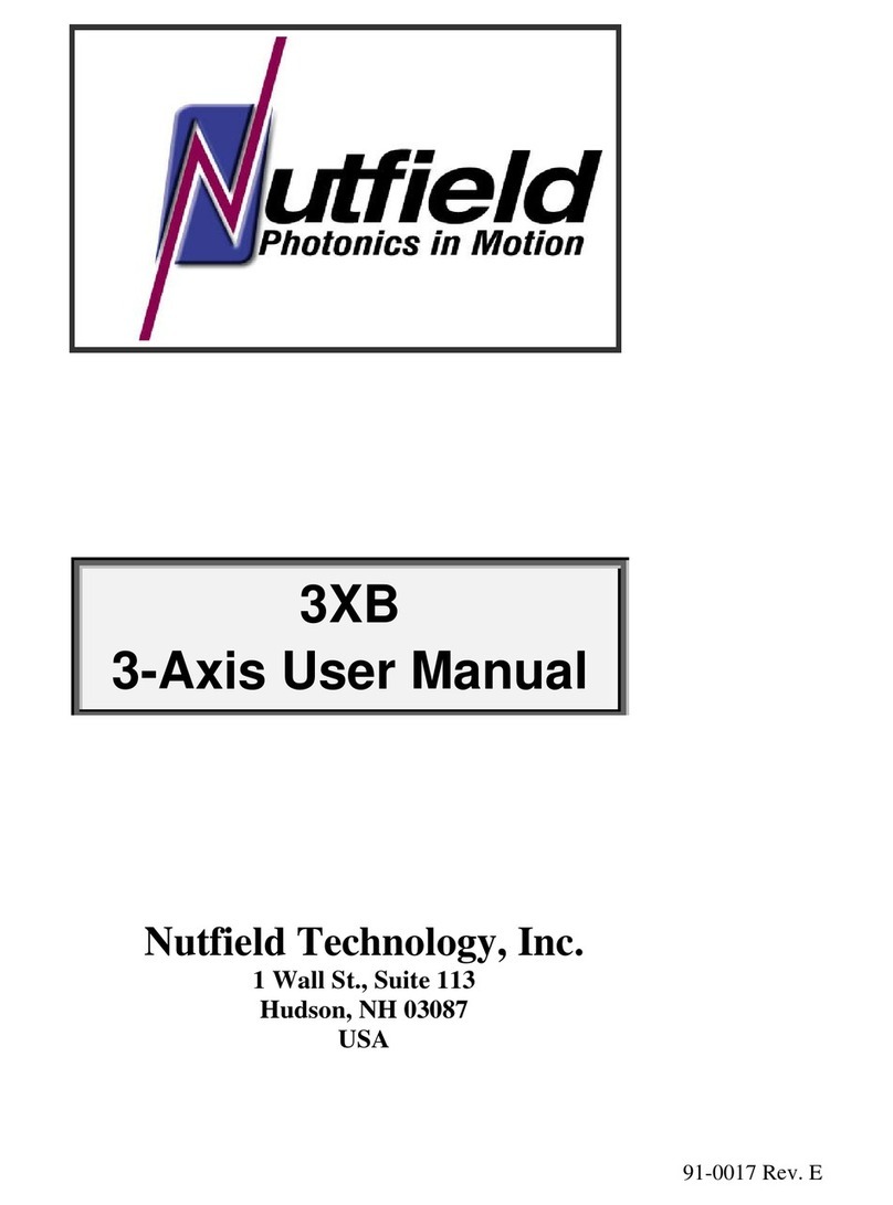 Nutfield Technology 3XB user manual