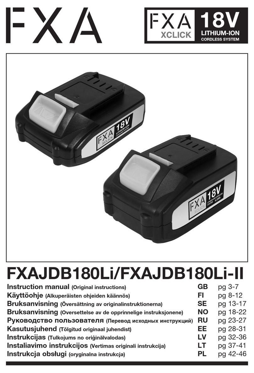 KESKO FXA FXAJDB180Li instruction manual