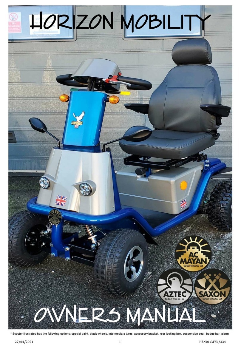 Horizon Mobility Aztec 3 2021 owner's manual